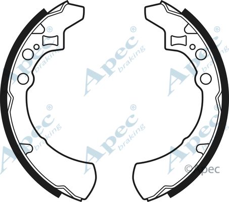 APEC BRAKING Jarrukenkäsarja SHU416